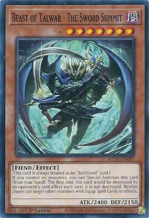 Beast of Talwar - The Sword Summit [SUDA-EN087] Common