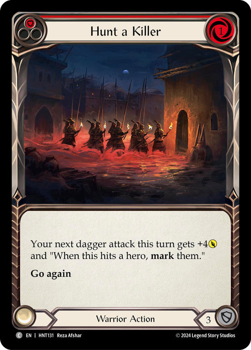 Hunt a Killer (Red) [HNT131] (The Hunted)  Rainbow Foil