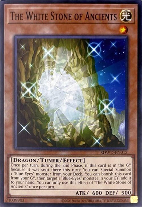 The White Stone of Ancients (Unlimited Misprint) [SDWD-EN012] Common