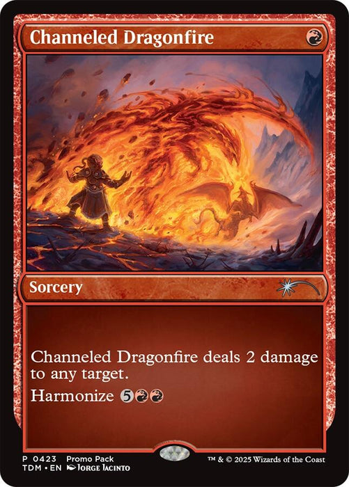 Channeled Dragonfire (Promo Pack) [Tarkir: Dragonstorm Promos]