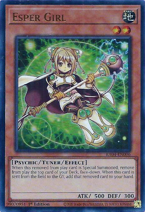Esper Girl [RA04-EN006] Ultra Rare