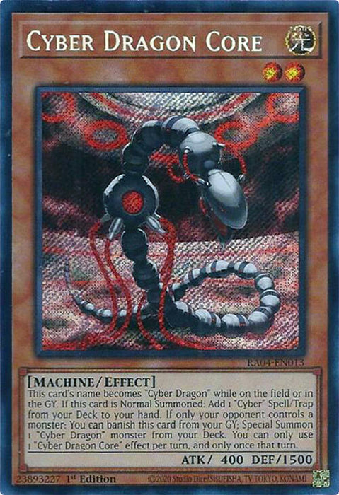 Cyber Dragon Core [RA04-EN013] Secret Rare
