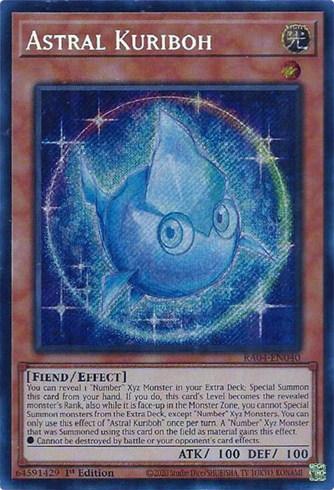 Astral Kuriboh [RA04-EN040] Secret Rare