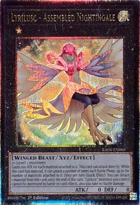 Lyrilusc - Assembled Nightingale [RA04-EN069] Prismatic Ultimate Rare
