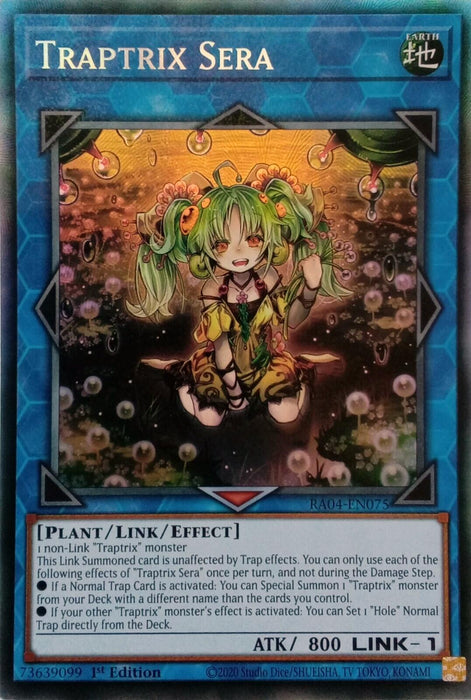 Traptrix Sera [RA04-EN075] Prismatic Collector's Rare