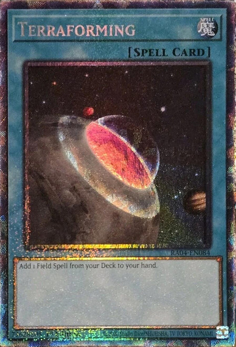 Terraforming [RA04-EN084] Prismatic Collector's Rare