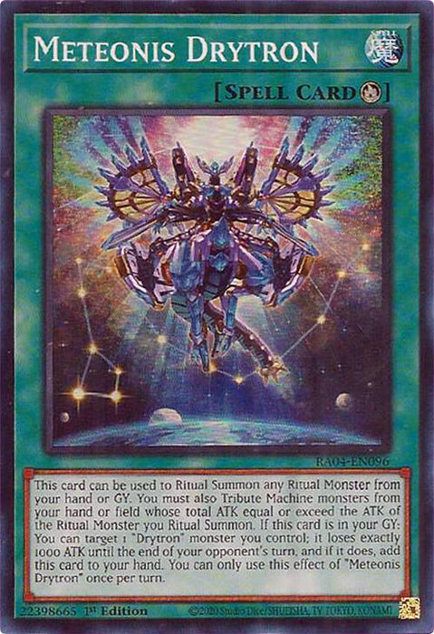 Meteonis Drytron [RA04-EN096] Super Rare