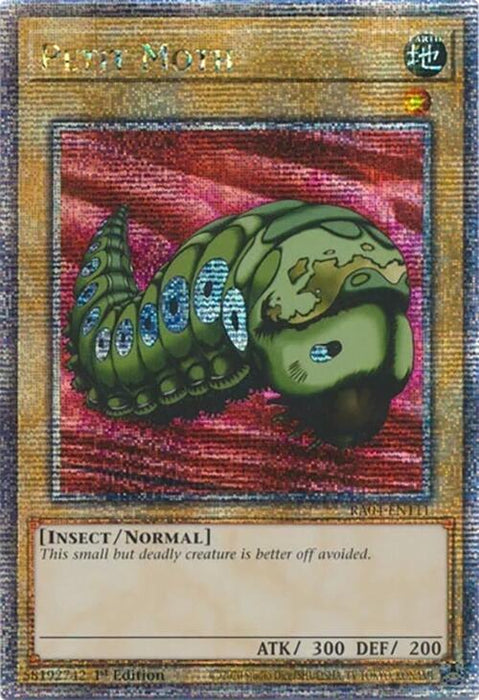 Petit Moth [RA04-EN111] Quarter Century Secret Rare