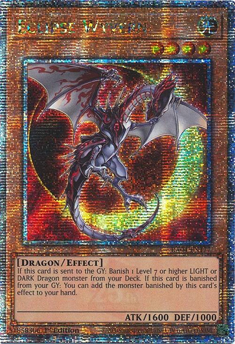 Eclipse Wyvern [RA04-EN177] Quarter Century Secret Rare