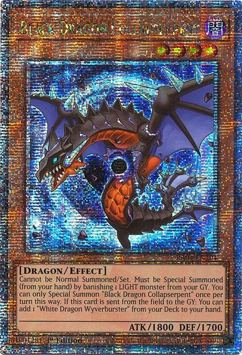 Black Dragon Collapserpent [RA04-EN204] Quarter Century Secret Rare