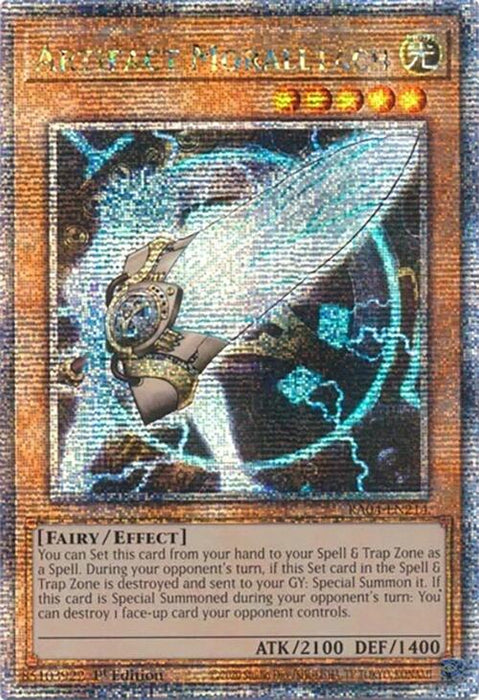 Artifact Moralltach [RA04-EN214] Quarter Century Secret Rare