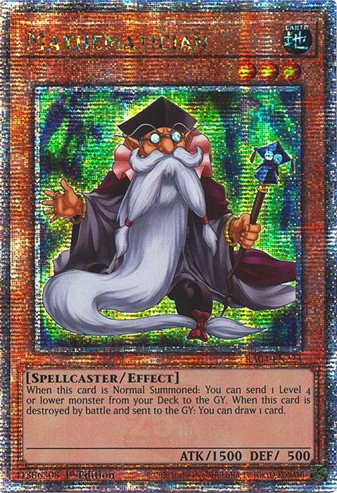 Mathematician [RA04-EN223] Quarter Century Secret Rare