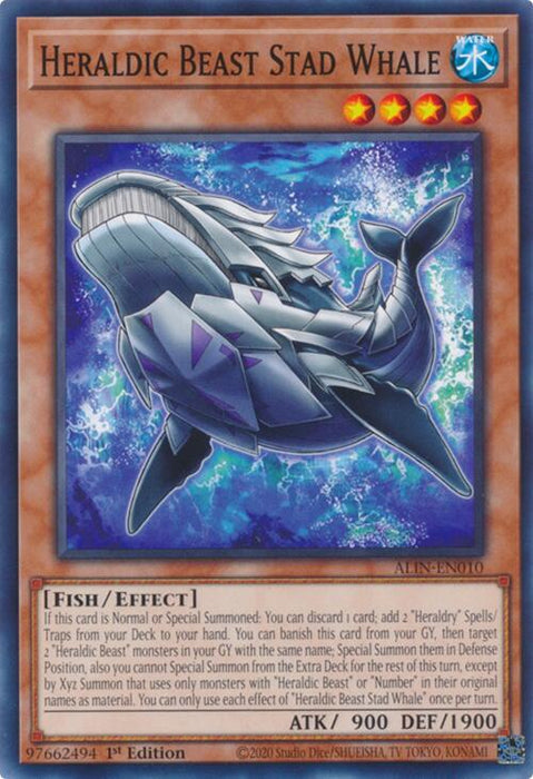 Heraldic Beast Stad Whale [ALIN-EN010] Common