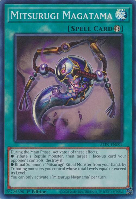 Mitsurugi Magatama [ALIN-EN094] Super Rare
