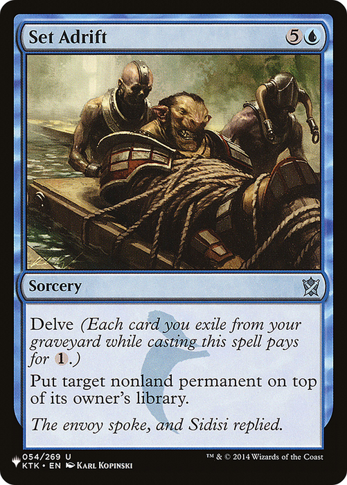 Set Adrift [The List]