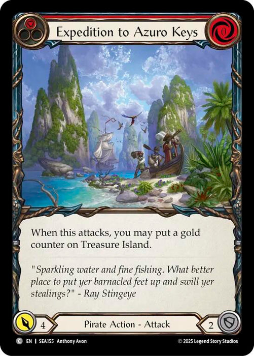 Expedition to Azuro Keys [SEA155] (High Seas)