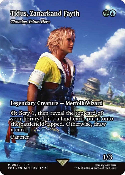Tidus, Zanarkand Fayth - Thrasios, Triton Hero (Showcase) [FINAL FANTASY : Through the Ages]
