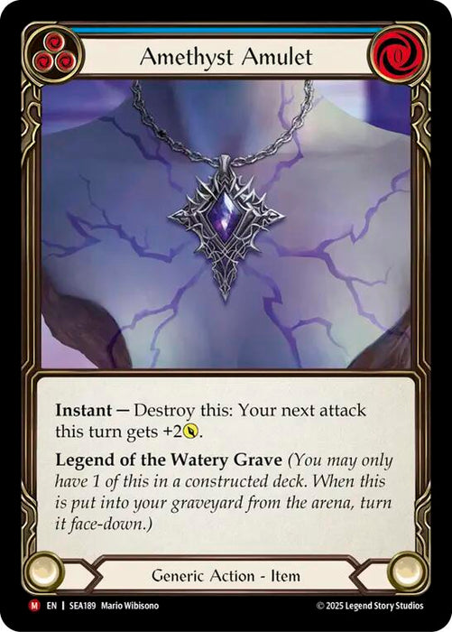 Amethyst Amulet [SEA189] (High Seas)