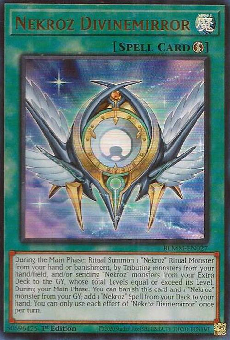 Nekroz Divinemirror [BLMM-EN027] Ultra Rare