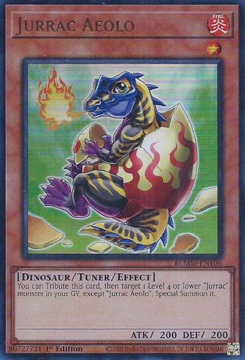 Jurrac Aeolo [BLMM-EN106] Ultra Rare
