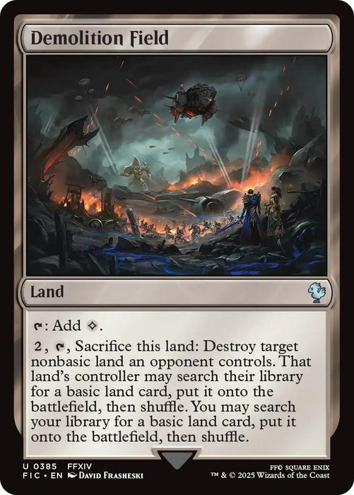 Demolition Field (Surge Foil) [FINAL FANTASY Commander]