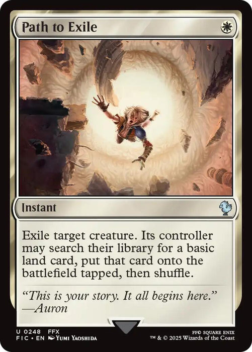 Path to Exile (Surge Foil) [FINAL FANTASY Commander]