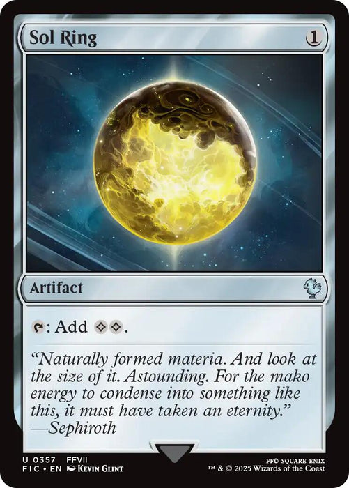 Sol Ring (0357) (Surge Foil) [FINAL FANTASY Commander]