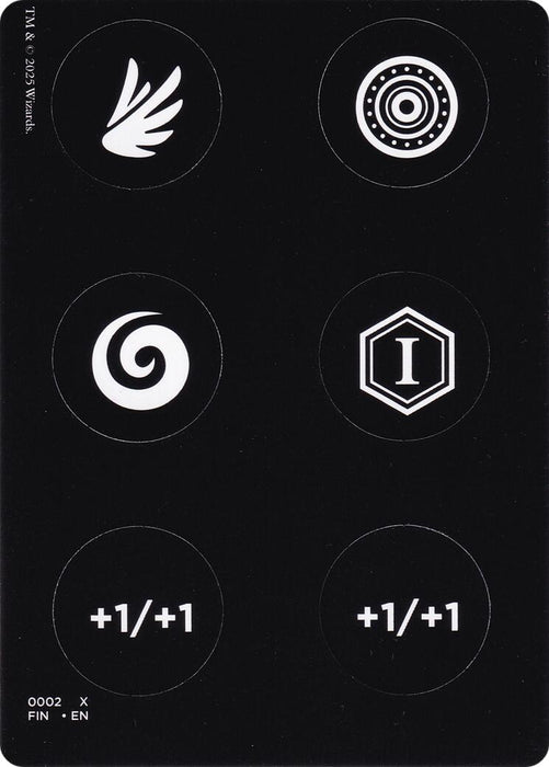 Punch Card Token (0001 // 0002) [FINAL FANTASY Tokens]