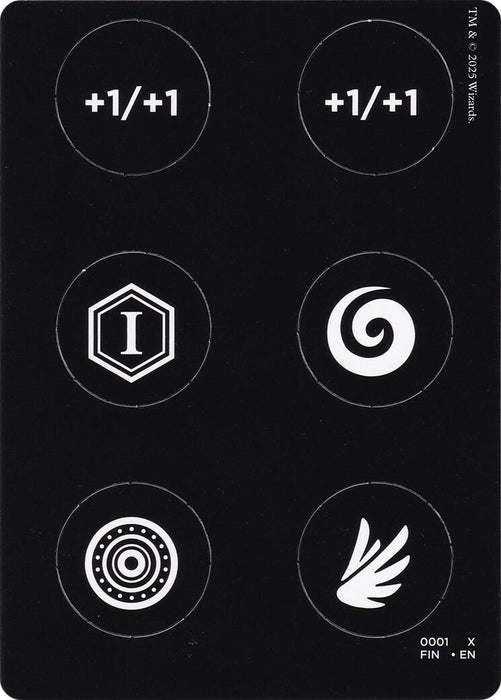 Punch Card Token (0001 // 0002) [FINAL FANTASY Tokens]