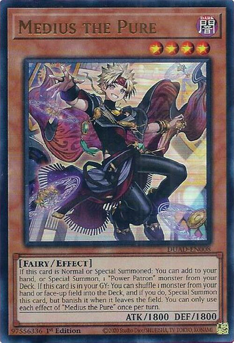 Medius the Pure [DUAD-EN008] Ultra Rare