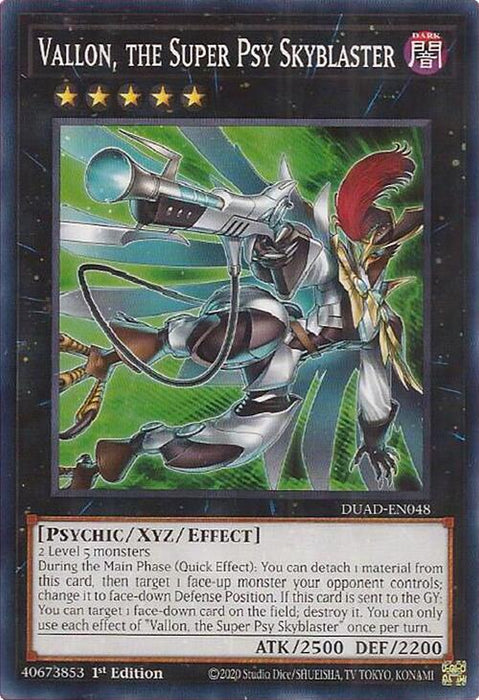 Vallon, the Super Psy Skyblaster [DUAD-EN048] Common