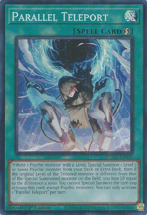 Parallel Teleport [DUAD-EN059] Super Rare
