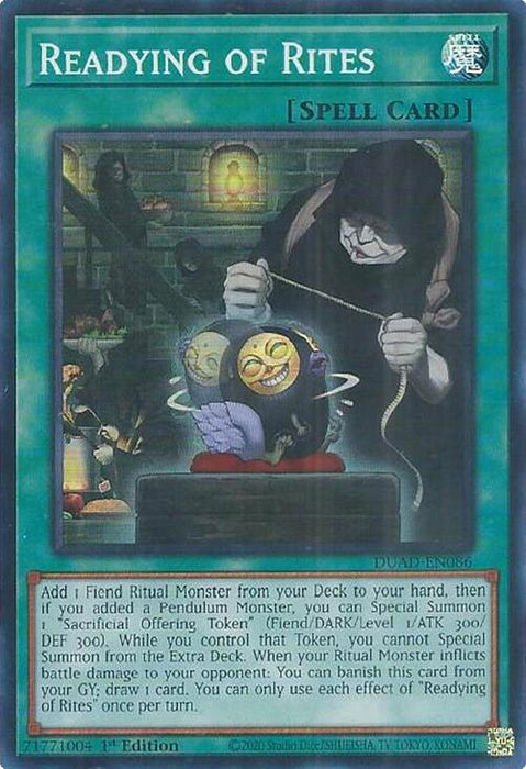Readying of Rites [DUAD-EN086] Super Rare