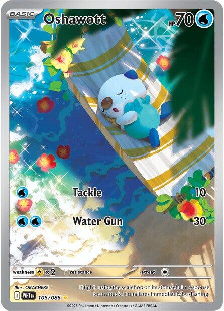 Oshawott (105/086) [Scarlet & Violet: White Flare]