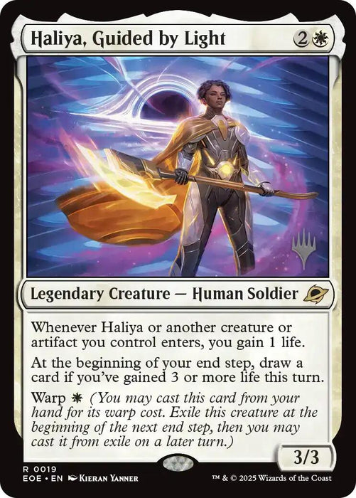 Haliya, Guided by Light (Promo Pack) [Edge of Eternities Promo Pack]