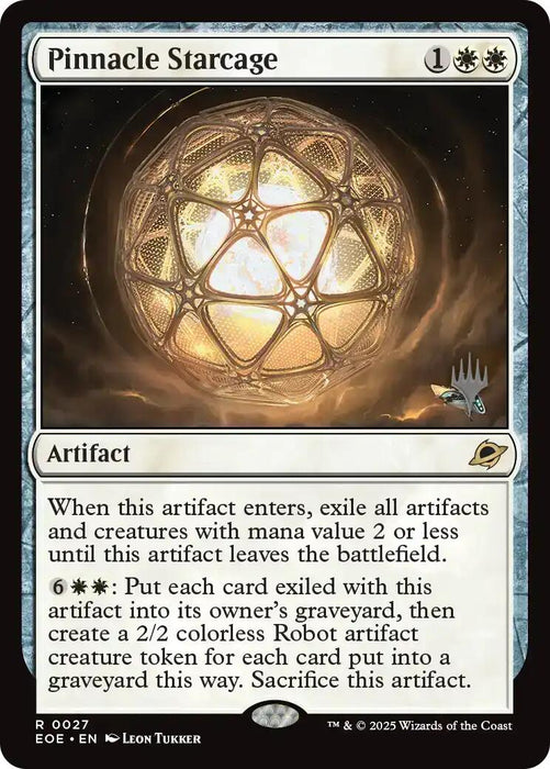 Pinnacle Starcage (Promo Pack) [Edge of Eternities Promo Pack]