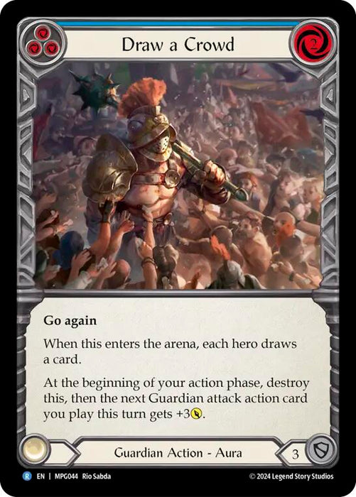 Draw a Crowd [MPG044] (Mastery Pack Guardian)  Rainbow Foil