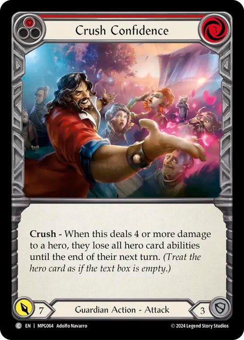 Crush Confidence (Red) [MPG064] (Mastery Pack Guardian)