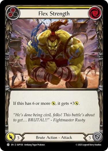Flex Strength (Yellow) [SUP150] (Super Slam)