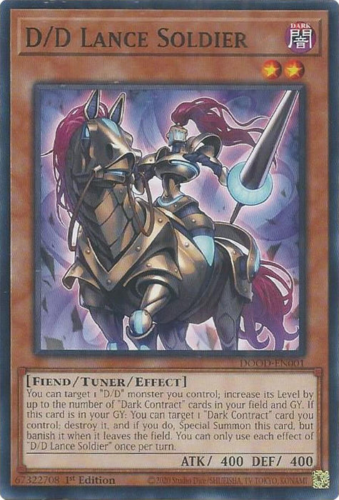 D/D Lance Soldier [DOOD-EN001] Common