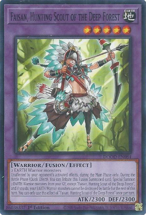 Faisan, Hunting Scout of the Deep Forest [DOOD-EN084] Common