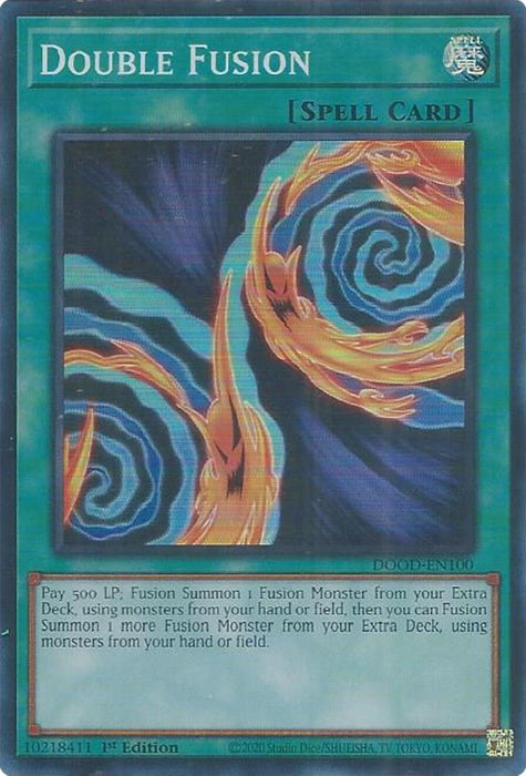 Double Fusion [DOOD-EN100] Super Rare