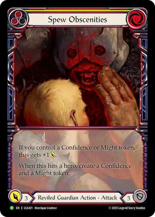 Spew Obscenities [LGS421] (Promo)  Cold Foil