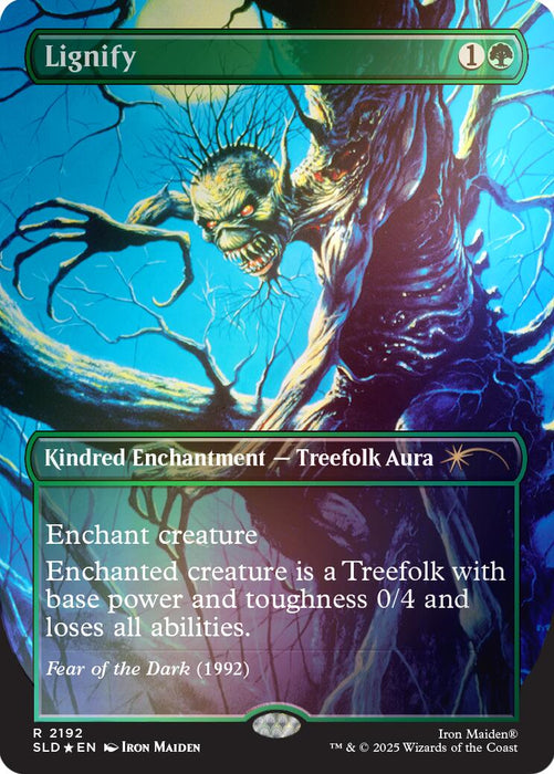 Lignify (2192) (Rainbow Foil) [Secret Lair Drop Series]
