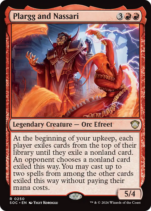 Plargg and Nassari [Secrets of Strixhaven Commander]