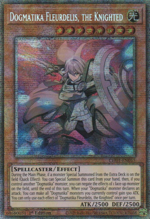 Dogmatika Fleurdelis, the Knighted (Starlight Rare) [CH01-EN015] Starlight Rare