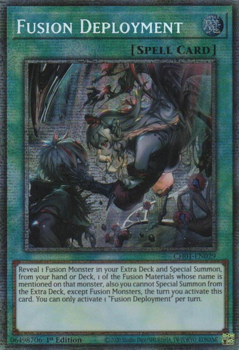 Fusion Deployment (Starlight Rare) [CH01-EN029] Starlight Rare