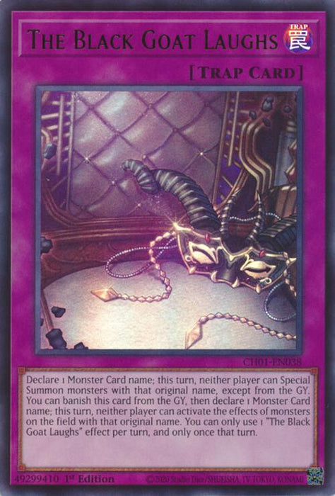 The Black Goat Laughs [CH01-EN038] Ultra Rare