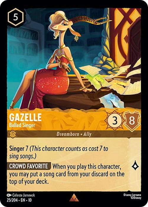 Gazelle - Ballad Singer (25/204) [Whispers in the Well]