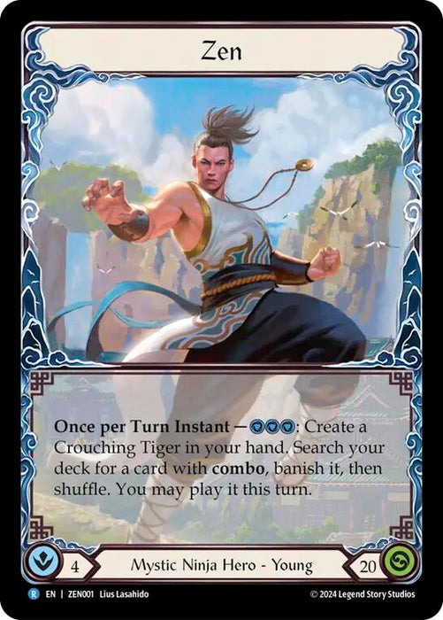 Enigma [ENG001] (Part the Mistveil Enigma Blitz Deck)  Rainbow Foil
